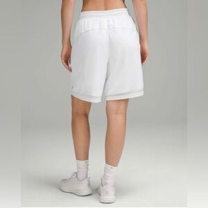 Lululemon Relaxed-Fit Mesh Training Short 8" in White